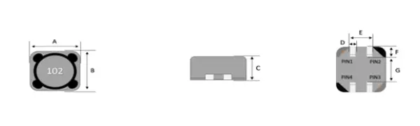 4R7 SMRN Series Coupled Inductors Zxcompo