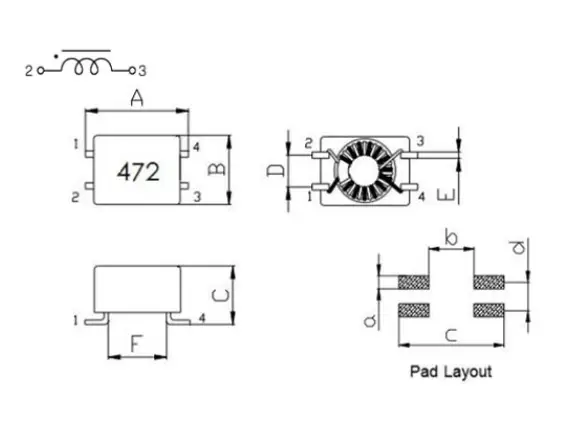 CLCM-0904 Series Common Mode Inductors - Zxcompo