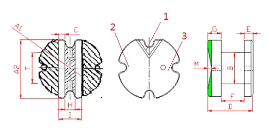 Zxcompo 3-Pin Wire Wound Boost Inductor