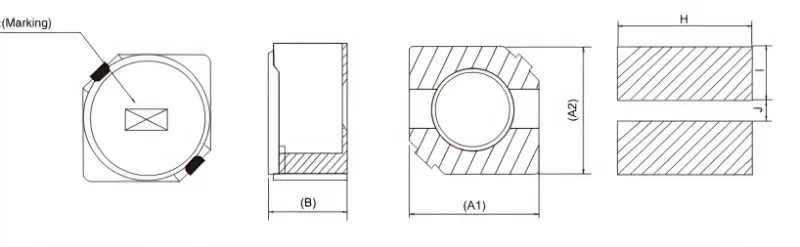 SMRH2 Series SMD Shielded Power Inductors - Zhenhua