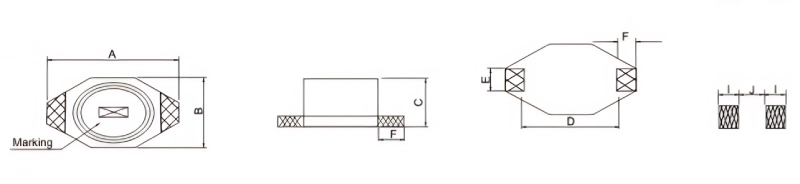 SMT Unshielded Power Inductors - T