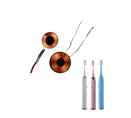 Customized Wireless Coil Charging for Electric Toothbrushes