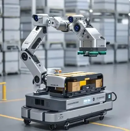AGVAMR Mobile Robots Powering Automated Logistics and Warehousing