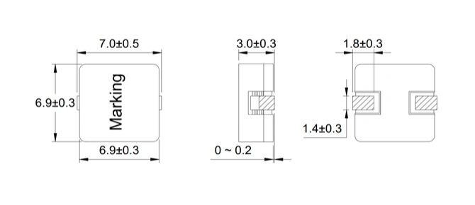 High Current Flat Wire Inductors-Zxcompo