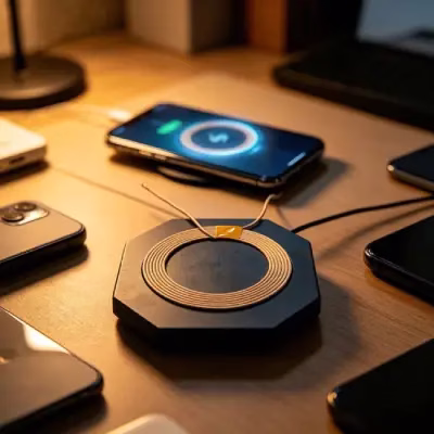 Custom Low-Power Micro Wireless Charging Coils
